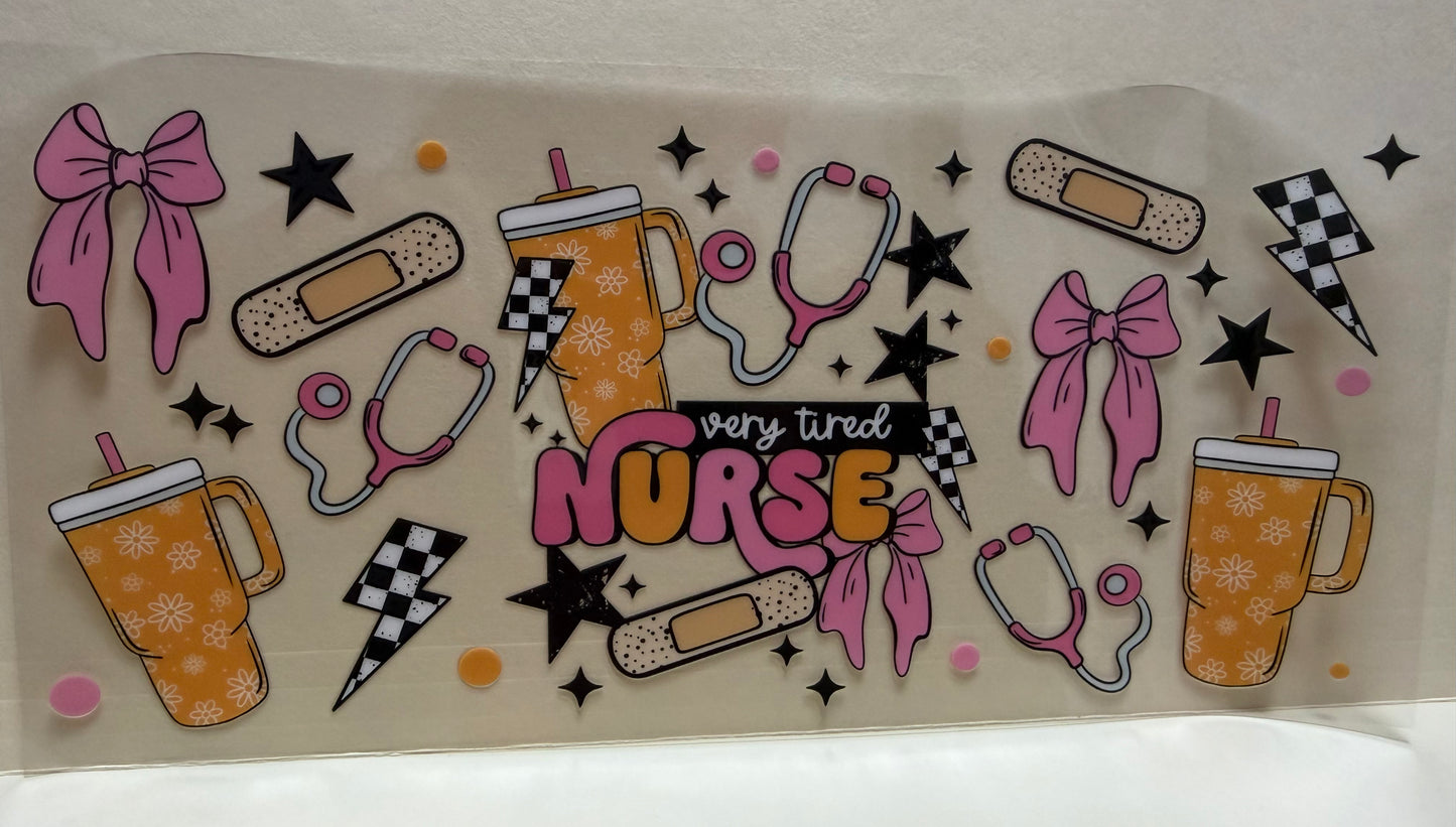 Tired nurse