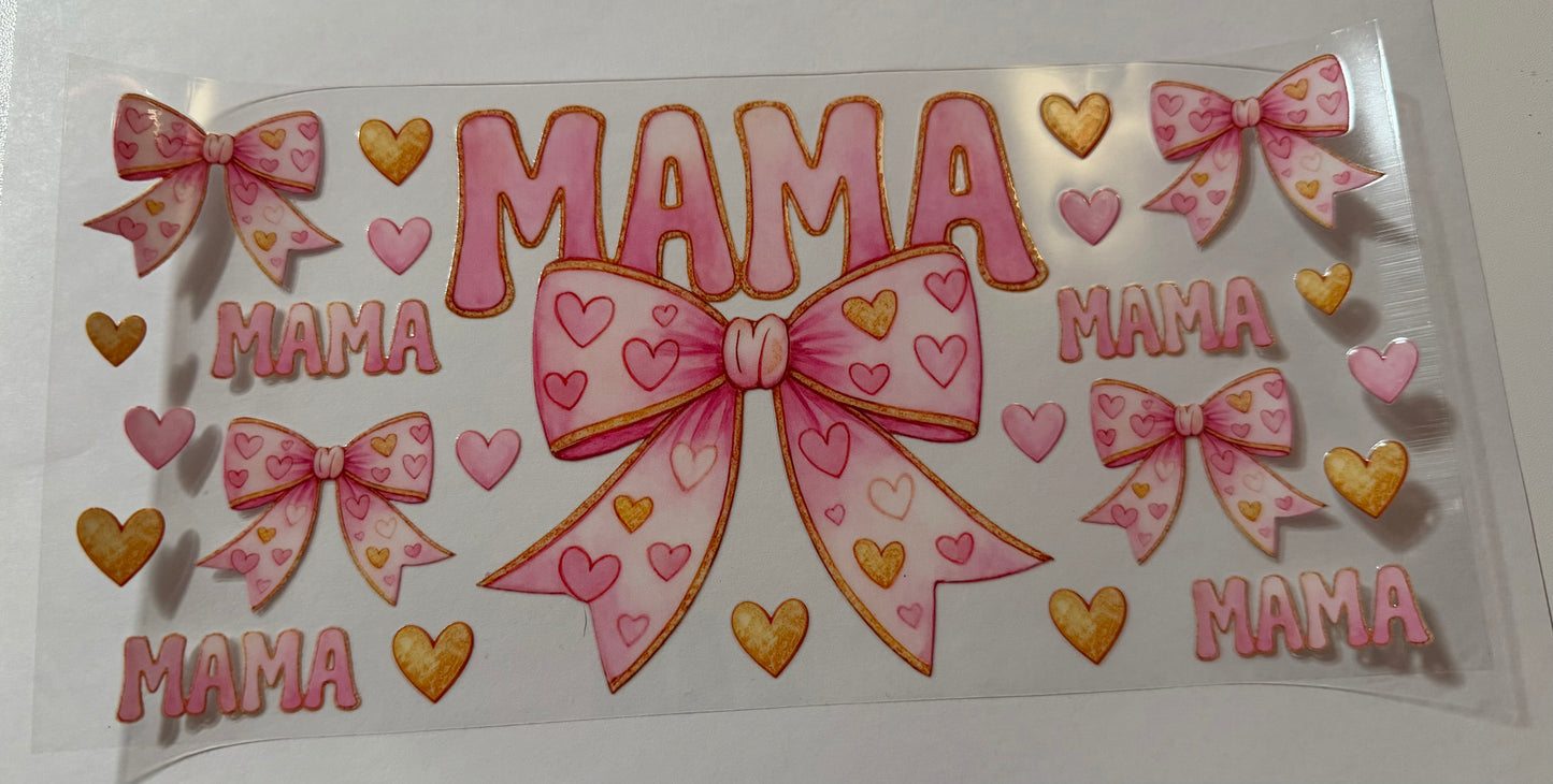 Mama in pink