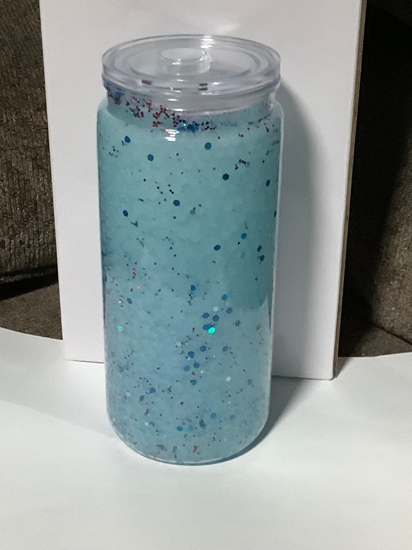 Blue honey comb cup