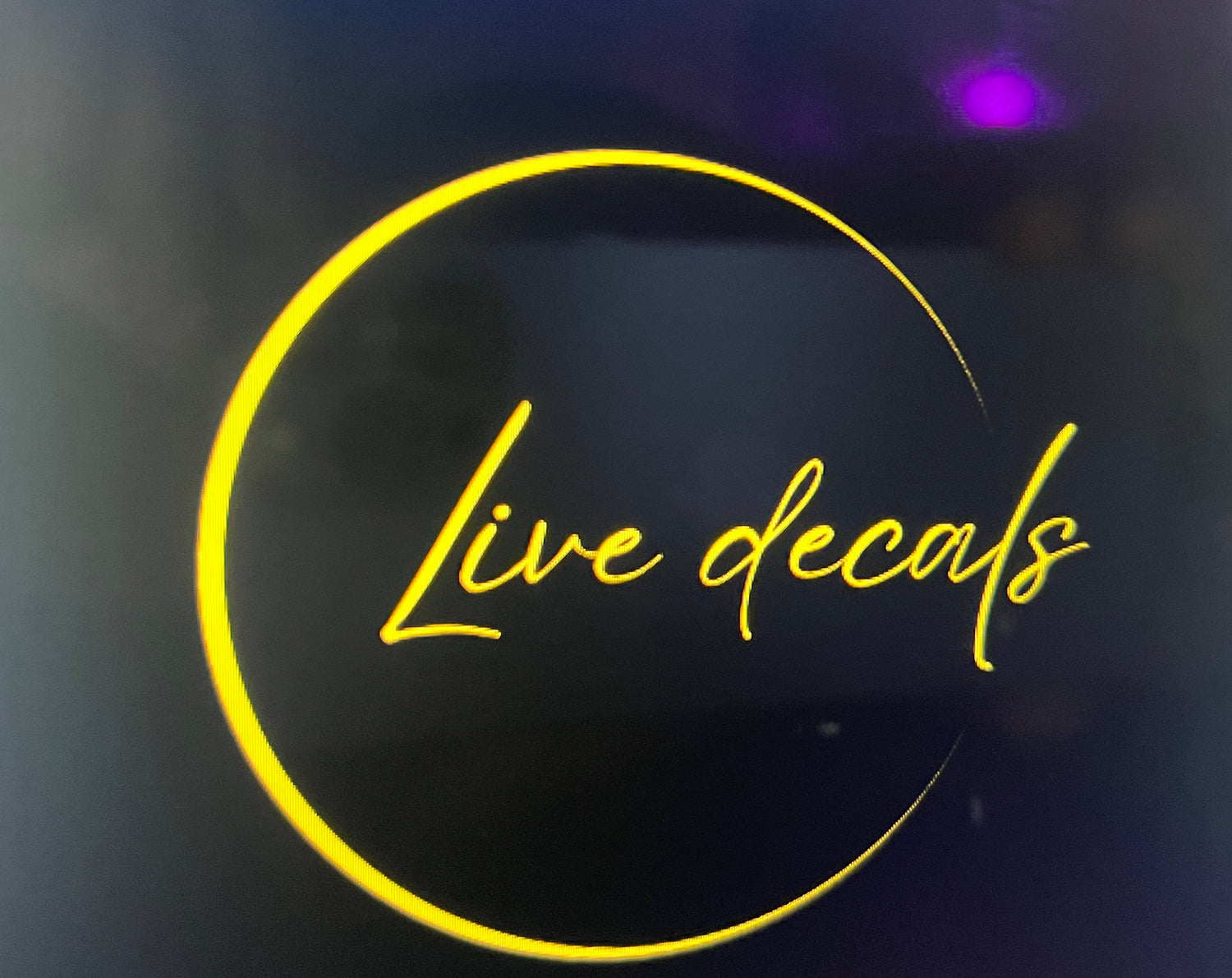 Live decal