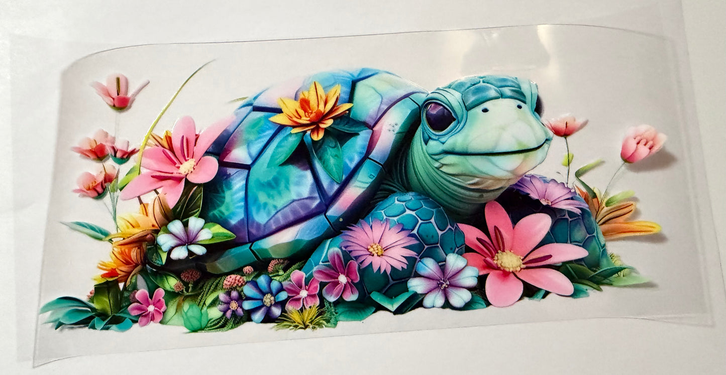 Sea turtle flower 2