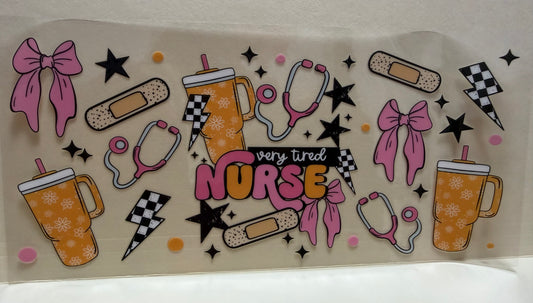 Tired nurse