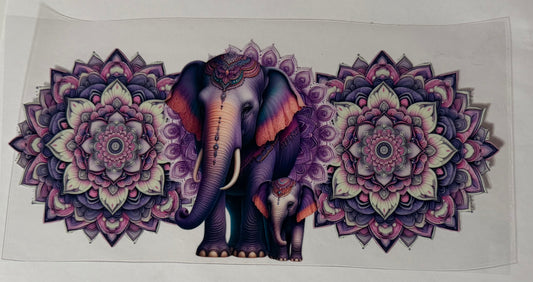 Purple elephant