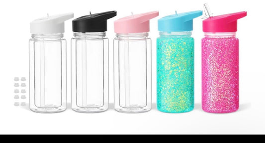 10oz kid cup hot pink lid