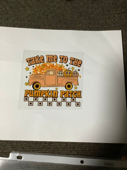 Pumpkin patch truck